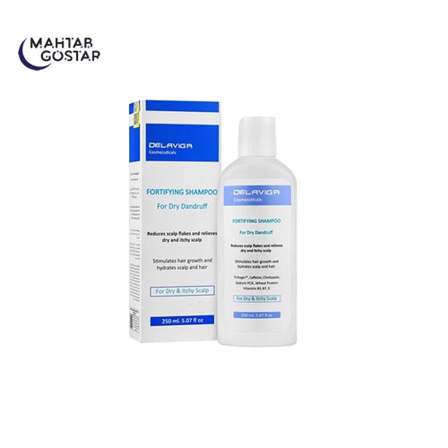 شامپوی-تقویت-کننده-مخصوص-شوره-خشک-دلاویگا-Delaviga-
