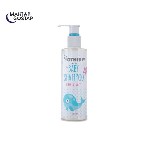 شامپو-سر-وبدن-کودک200-میل-مادرلی-Motherly-BABY-SHAMPOO-HAIR-&-BODY
