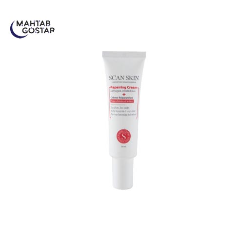 کرم-ترمیم-کننده-اسکن-اسکین-Scan-Skin-FOR-DAMAGED-&-LRRITATED-SKIN